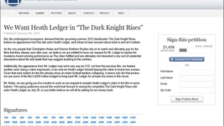 Petition: We Want Heath Ledger In "The Dark Knight Rises"